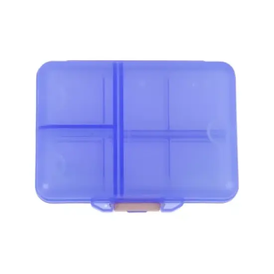 Unique Bargains 9 Grids Double Layer Pill Case 1 Pc image {7}