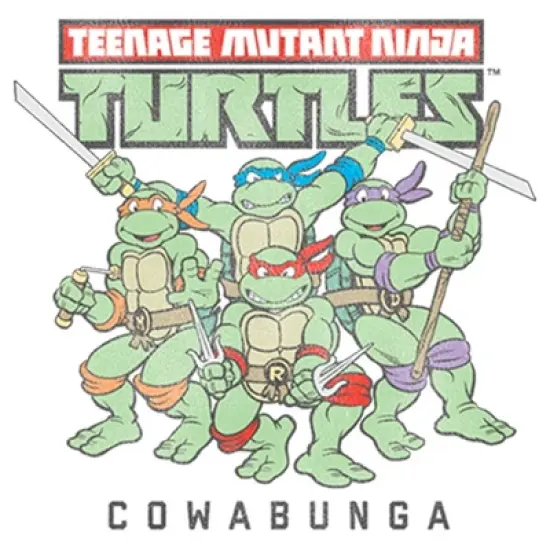 Girl's Teenage Mutant Ninja Turtles Cowabunga T-Shirt image {1}
