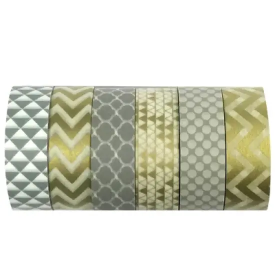 Wrapables Washi Masking Tape Collection, Premium Value Pack image {55}