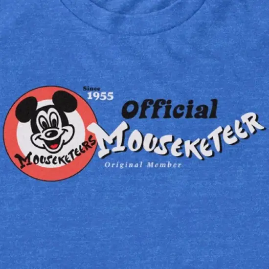 Men's Disney Retro Official Mouseketeer T-Shirt image {1}