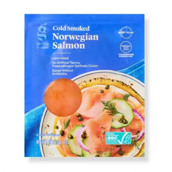 Norwegian Cold Smoked Salmon - 4oz - Good & Gather&trade; image {3}