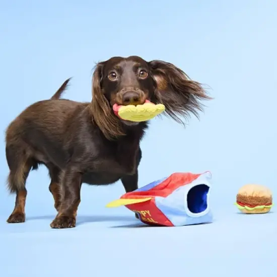 BARK Doggy Bag Delivery Yappy Meal Surprise Dog Food Shaped Toy image {4}