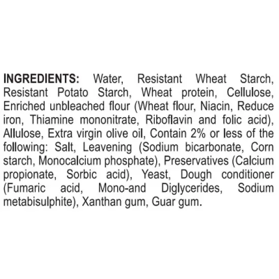 La Banderita Carb Counter Snack Size Keto Friendly Flour Tortillas - 7.9oz/8ct image {3}