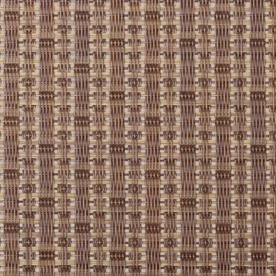 Outdoor Double Chaise Lounge Chair Rocking Bed with Sun Shade & Wheels - Brown - Crestlive Products: Patio Pool Furniture, UV-Resistant image {6}