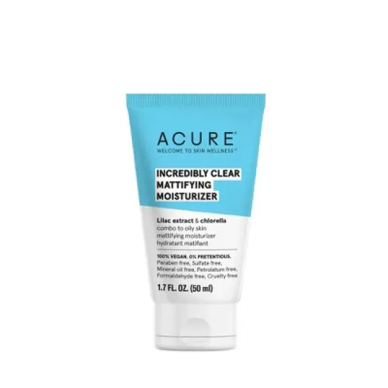 Acure Incredibly Clear Mattifying Moisturizer - 1.7 fl oz image {4}