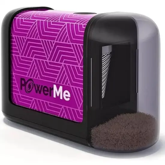 PowerMe Electric Pencil Sharpener - Battery Powered For Colored Pencils, Ideal For No. 2 image {12}