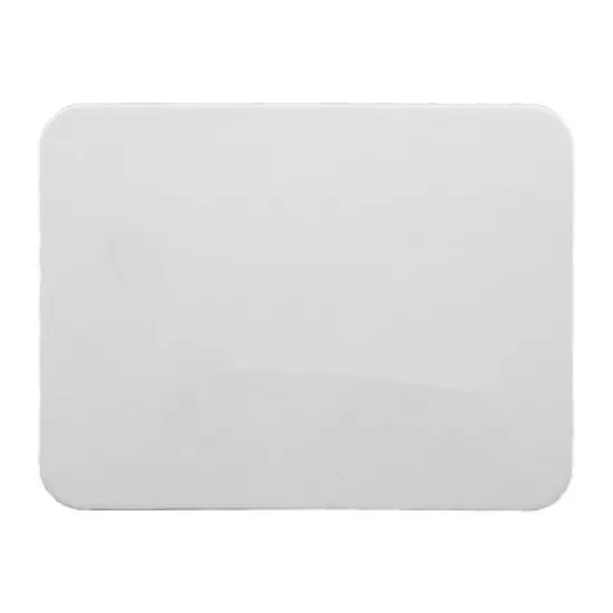 Flipside Products Two-Sided Magnetic Dry Erase Board, Blank/Blank, 9" x 12", Pack of 3 image {1}