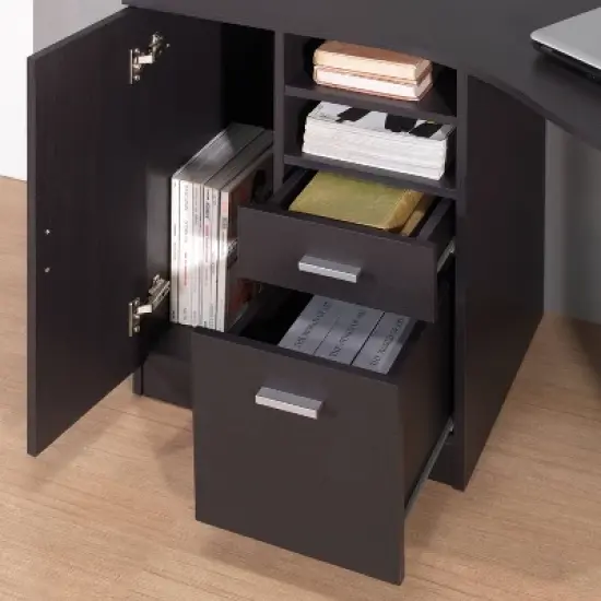 Classic Office Desk with Storage - Techni Mobili image {7}