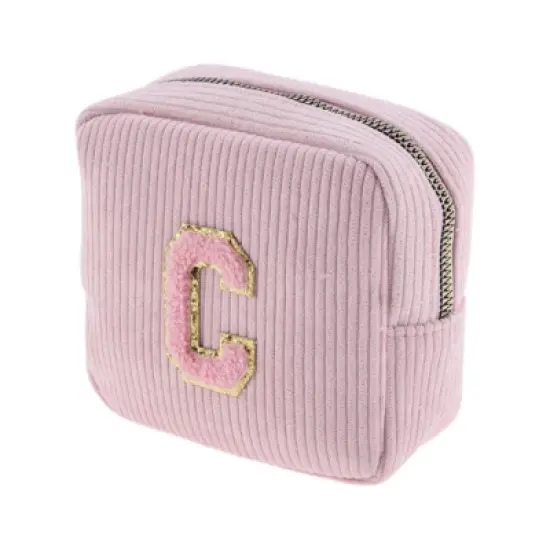 Unique Bargains Letter C Pattern Makeup Bag 1 Pc image {7}