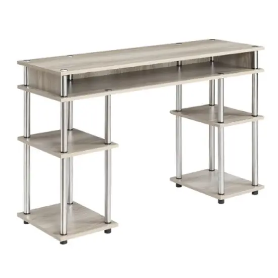 Designs2Go No Tools Student Desk with Shelves - Breighton Home image {11}