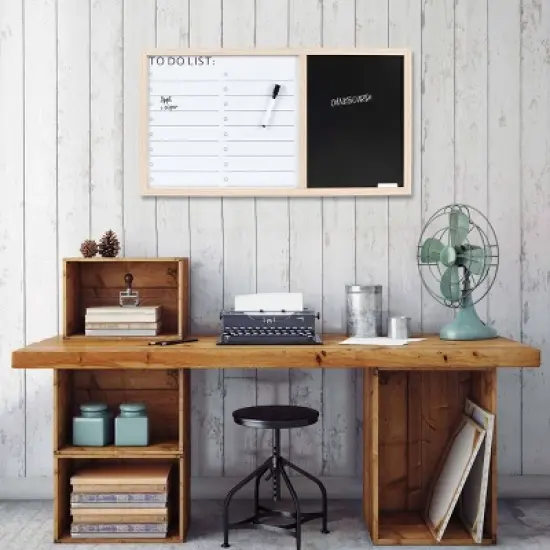 26" x 14" To Do Dry Erase and Chalkboard White - Prinz image {1}