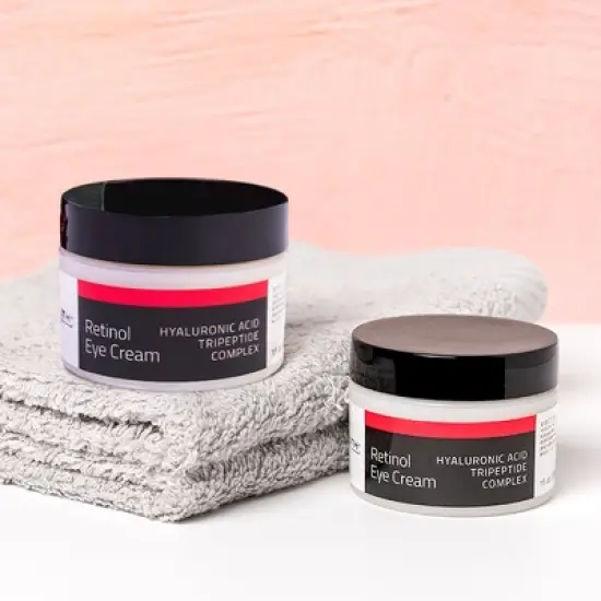 YEOUTH Retinol Eye Cream with Hyaluronic Acid and Tripeptides &ndash; 0.5 oz image {6}