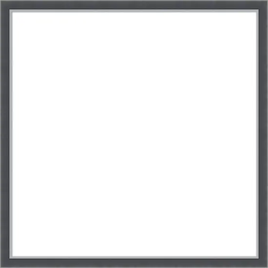 Amanti Art Eva Black Silver Thin Framed Dry Erase Magnetic Board image {13}