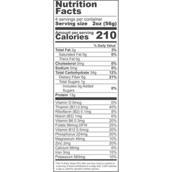 Chickapea Organic Penne Pasta - Case of 6/8 oz image {5}