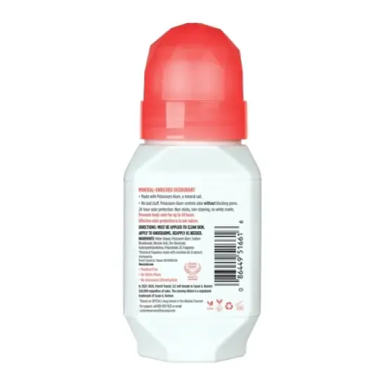 Crystal Mineral Roll-On Deodorant Coconut + Vanilla - 2.25 fl oz/3pk image {1}