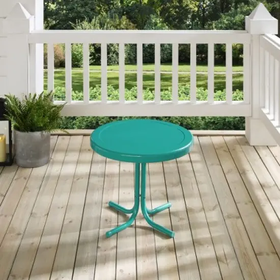 HomeStock Griffith Outdoor Metal Side Table image {18}