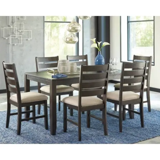 Rokane Dining Table Set Brown - Signature Design by Ashley image {1}