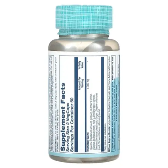 Solaray Circulation Blend SP-11B, 100 VegCaps image {1}