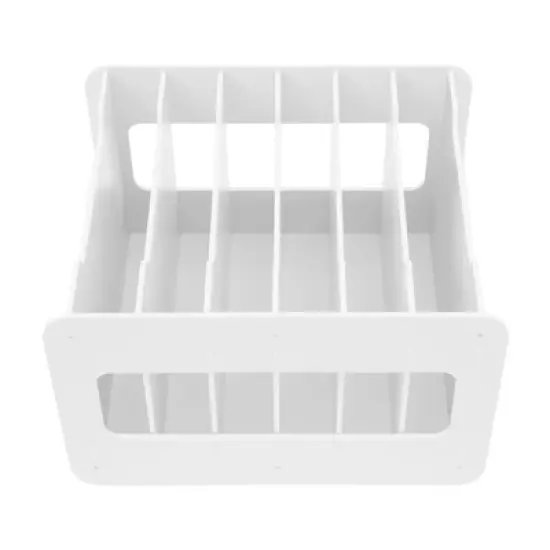 YIYIBYUS 7 Tier White Office Desk Desktop Organizers Letter Tray image {7}