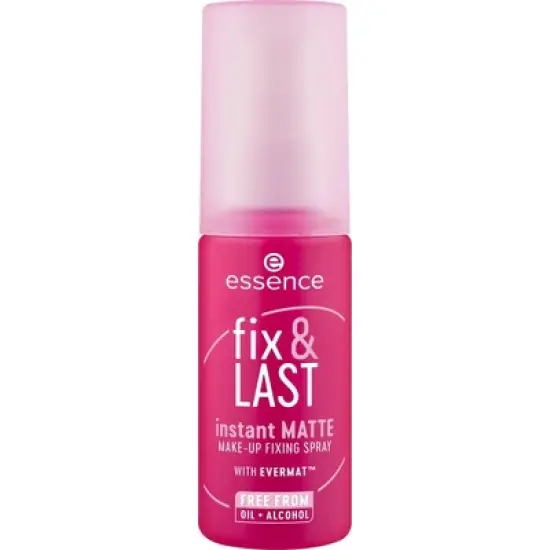 essence Fix & Last Instant Matte Make-Up Fixing Spray - 1.69 fl oz image {1}