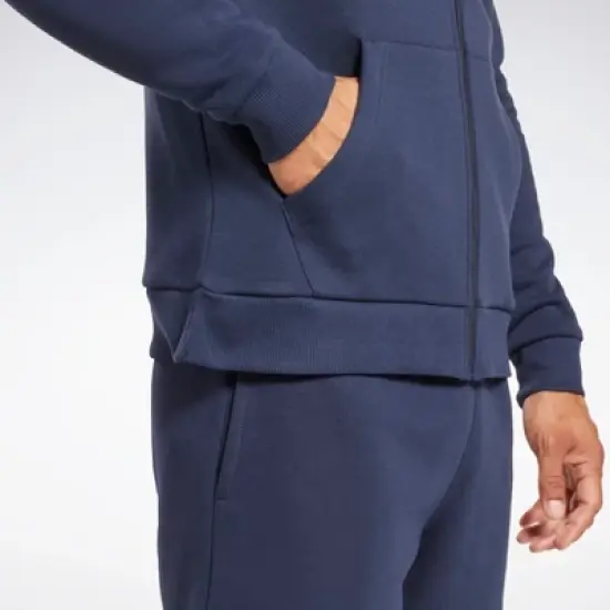 Reebok Identity Fleece Full-Zip Hoodie Mens image {3}