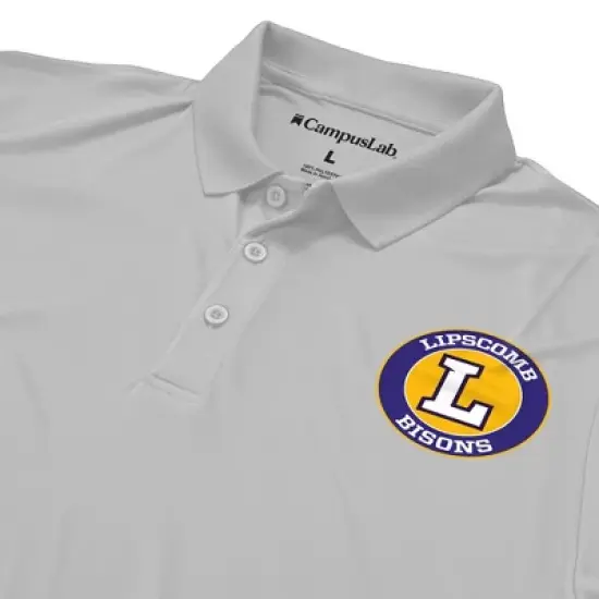 Men's Lipscomb University Adult Polo Left Chest Logo image {3}