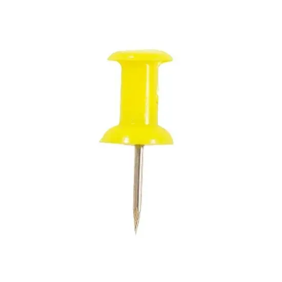 JAM Paper Colored Pushpins Red Push Pins 2 Packs of 100 2242955A image {4}