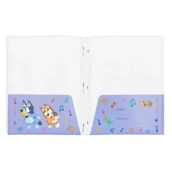 Bluey Poly Prong File Folder, School Supplies image {2}