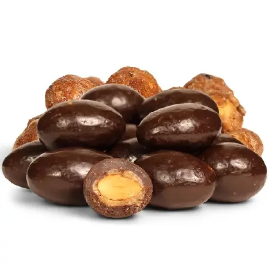 Chocolate Covered Toffee Coated Almonds by It's Delish image {3}