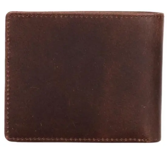 Karla Hanson CANADA WILD Men's Hunter Leather Wallet - Elk Stag image {3}