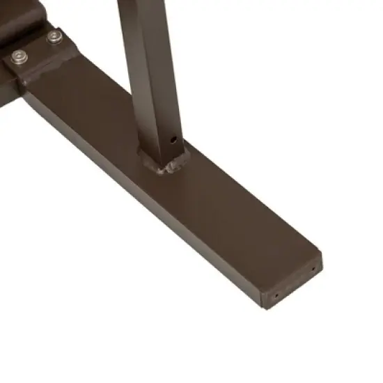 Outdoor Adjustable Chaise Aluminum Lounge Chair Brown - Crestlive Products: Patio Pool Furniture, Water-Resistant image {6}