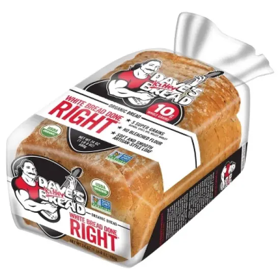 Dave's Killer Bread Organic White Bread Done Right - 24oz image {3}