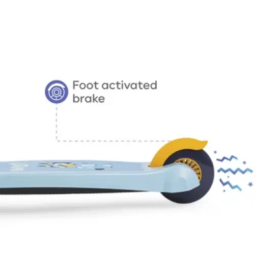Bluey 3 Wheeled Self Balancing Scooter image {4}