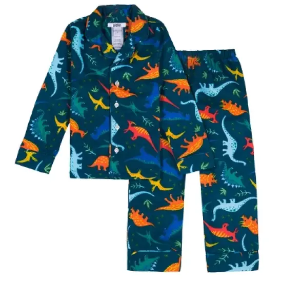 Wildkin Kids 2 Piece Flannel Pajamas image {9}