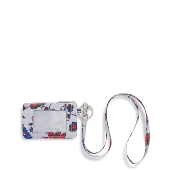Vera Bradley Women's Outlet Lighten Up Zip ID and Lanyard image {4}