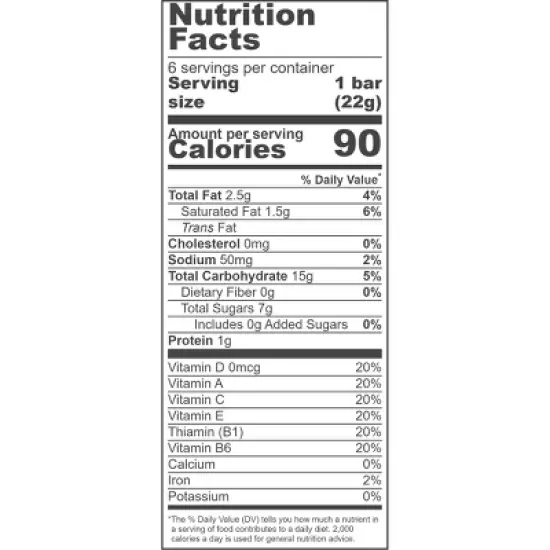Made Good Chocolate Chip Crispy Squares - Case of 6/4.68 oz image {5}