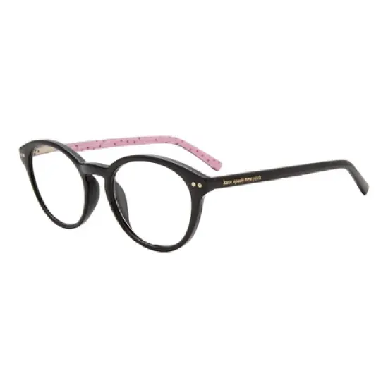 Kate Spade KS Kinslee 807 Womens Round Reading Glasses Black 48mm image {2}