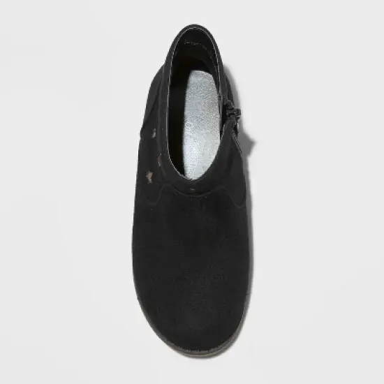 Toddler Girls' Jasmine Booties - Cat & Jack&trade; Black image {2}