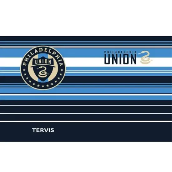 MLS Philadelphia Union 20oz Hype Stripe Stainless Steel Tumbler image {1}