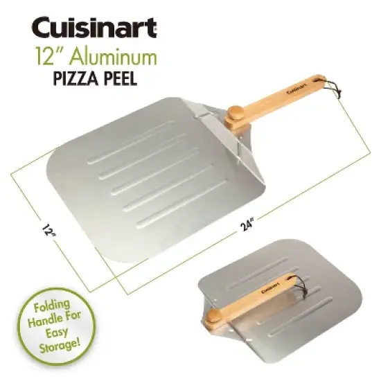 Cuisinart Grill Top Pizza Oven Kit CPO-700: Outdoor Cooking, 12" Peel, No Assembly image {3}
