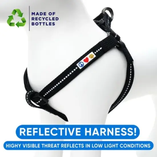 Recycled Reflective Dog Harness image {4}