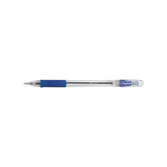 Pilot EasyTouch Ball Point Stick Pen Blue Ink .7mm Dozen 32002 image {2}