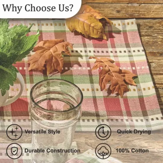 Park Designs Winfield  Plaid Table Runner 13"X 54" image {4}