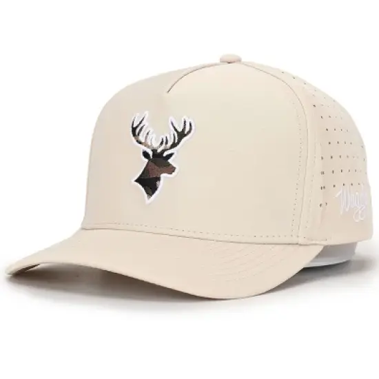 Waggle Adult Polyester Baseball Hat - Buck Up image {1}