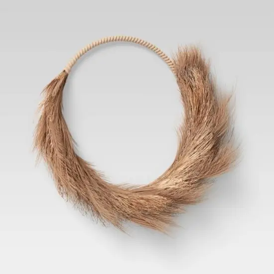 Dried Greenery Decorative Wreath Green - Threshold&trade; image {2}