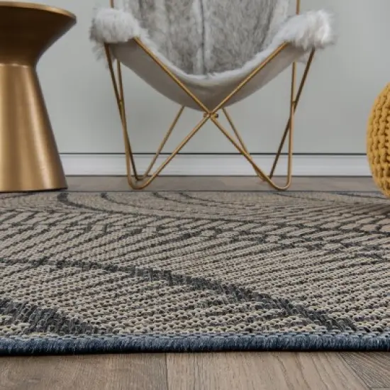 World Rug Gallery Abstract Indoor/Outdoor Area Rug image {2}