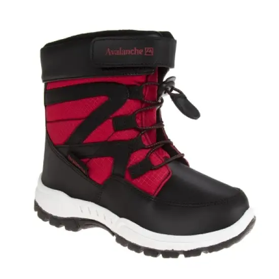 Avalanche Unisex Boys Girls Slip Resistant Faux Fur Lined Winter Snow Boots (Little Kid) image {13}