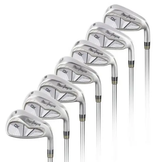 MacGregor Golf DX Carbon Steel Iron Set, Mens Right Hand, 4-PW image {5}