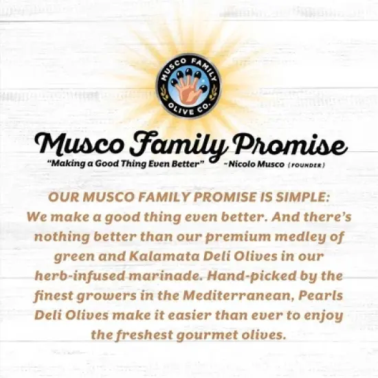 Pearls Deli Pitted Greek Medley Olives - 4oz image {4}