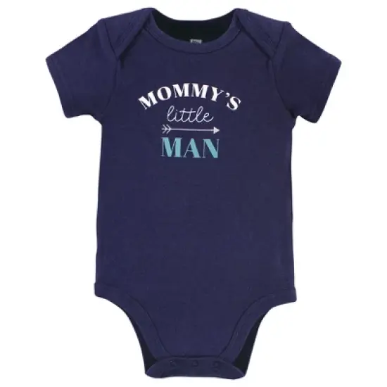 Hudson Baby Infant Boy Cotton Bodysuits, Mommys Man image {2}